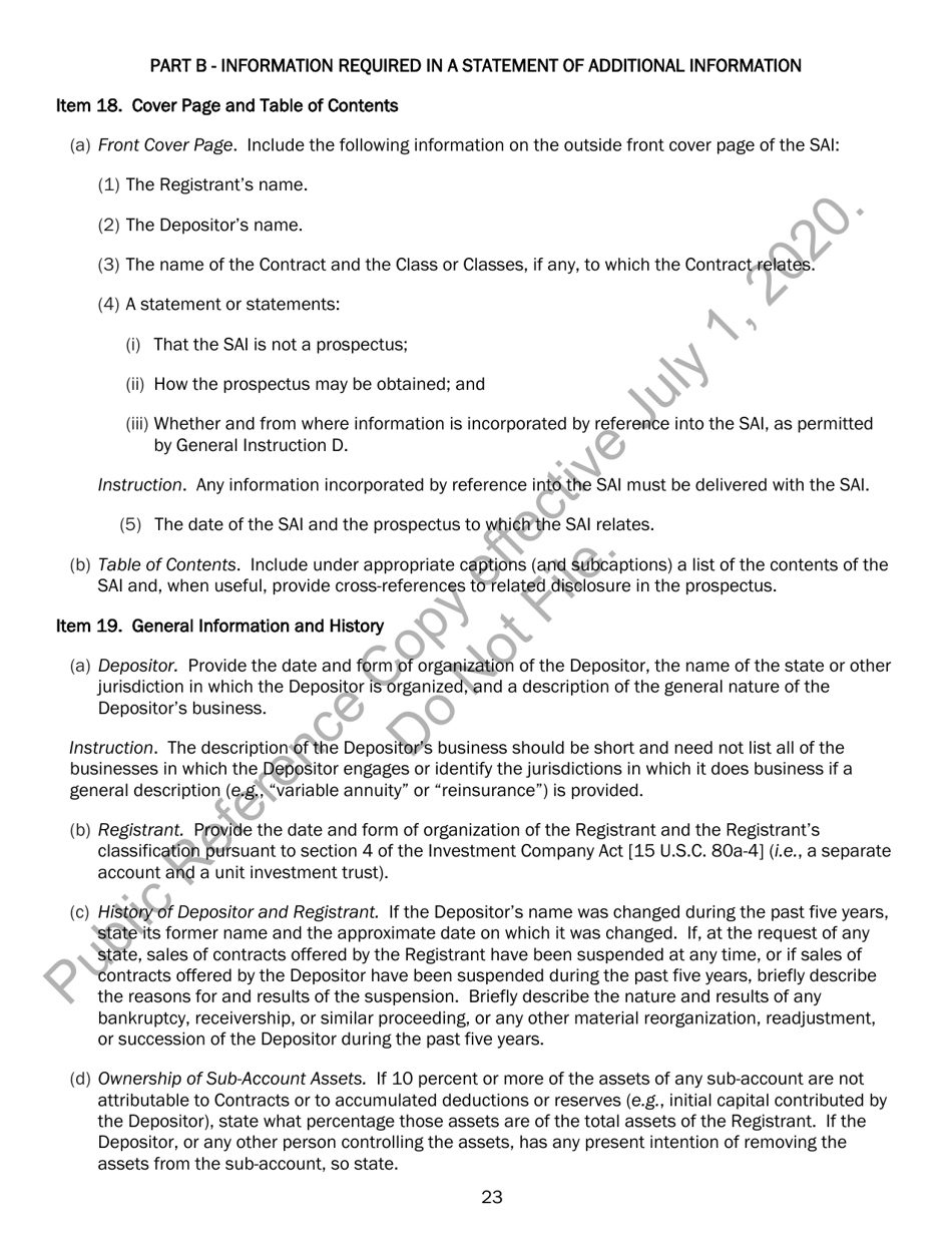 Form N-4 (SEC Form 2125) Registration Statement of Separate Accounts Organized as Unit Investment Trusts, Page 34
