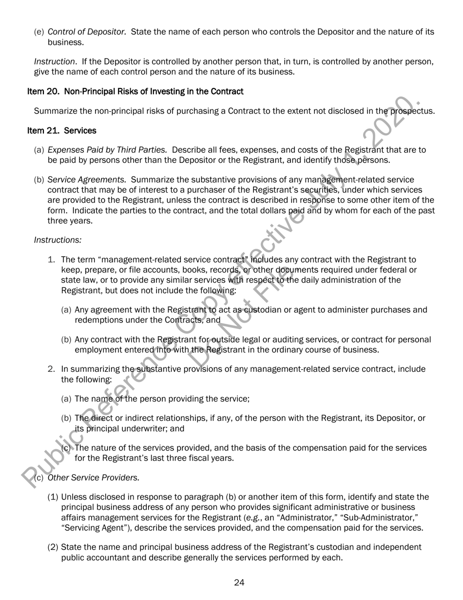 Form N-4 (SEC Form 2125) Registration Statement of Separate Accounts Organized as Unit Investment Trusts, Page 35