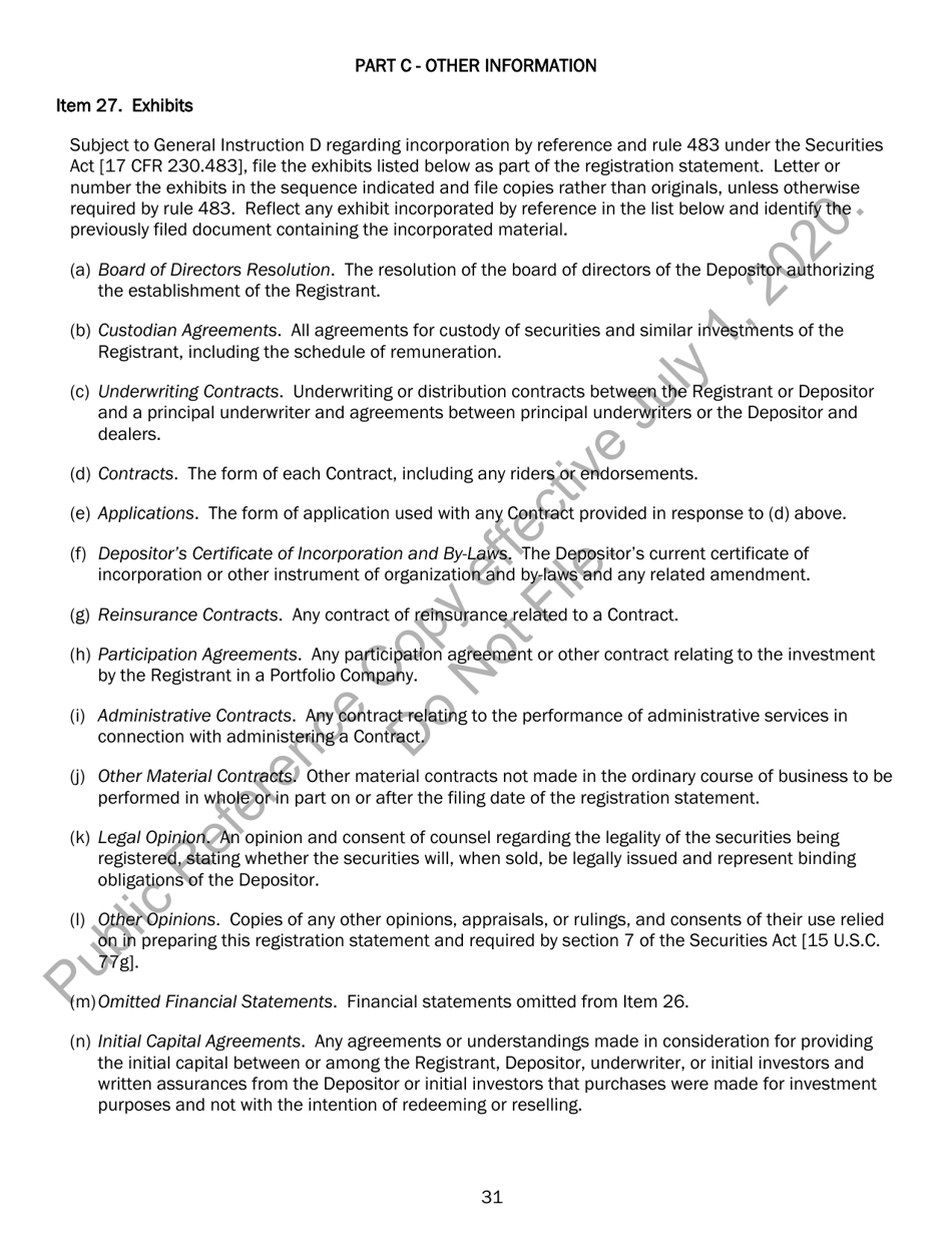 Form N-4 (SEC Form 2125) Registration Statement of Separate Accounts Organized as Unit Investment Trusts, Page 42