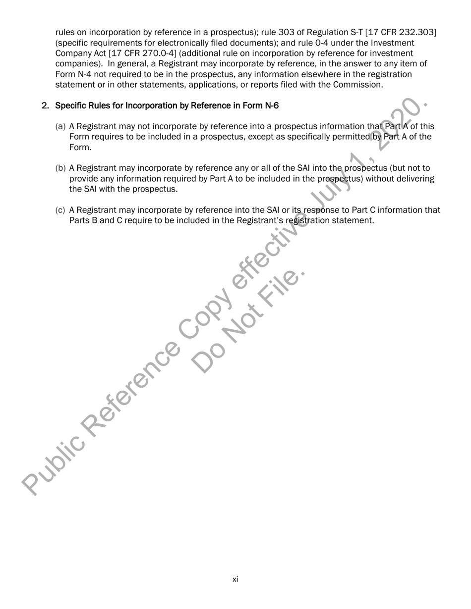 Form N-6 (SEC Form 2567) Registration Statement for Separate Accounts Organized as Unit Investment Trusts That Offer Variable Life Insurance Policies, Page 11