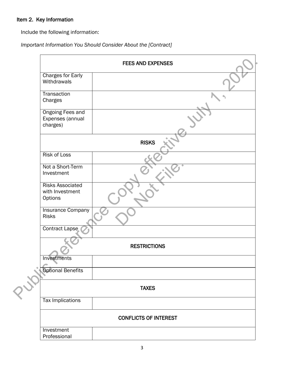 Form N-6 (SEC Form 2567) Registration Statement for Separate Accounts Organized as Unit Investment Trusts That Offer Variable Life Insurance Policies, Page 14