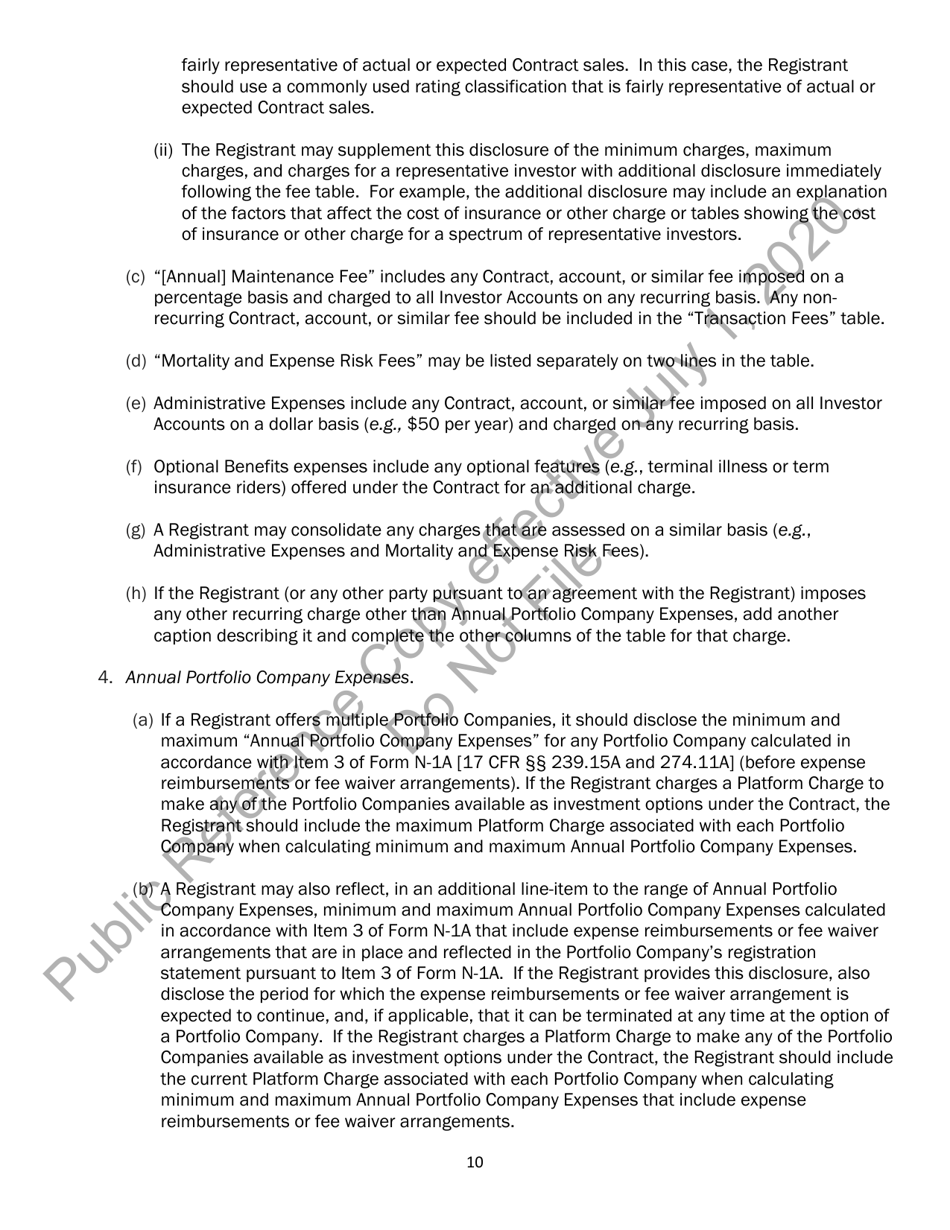 Form N-6 (SEC Form 2567) Registration Statement for Separate Accounts Organized as Unit Investment Trusts That Offer Variable Life Insurance Policies, Page 21
