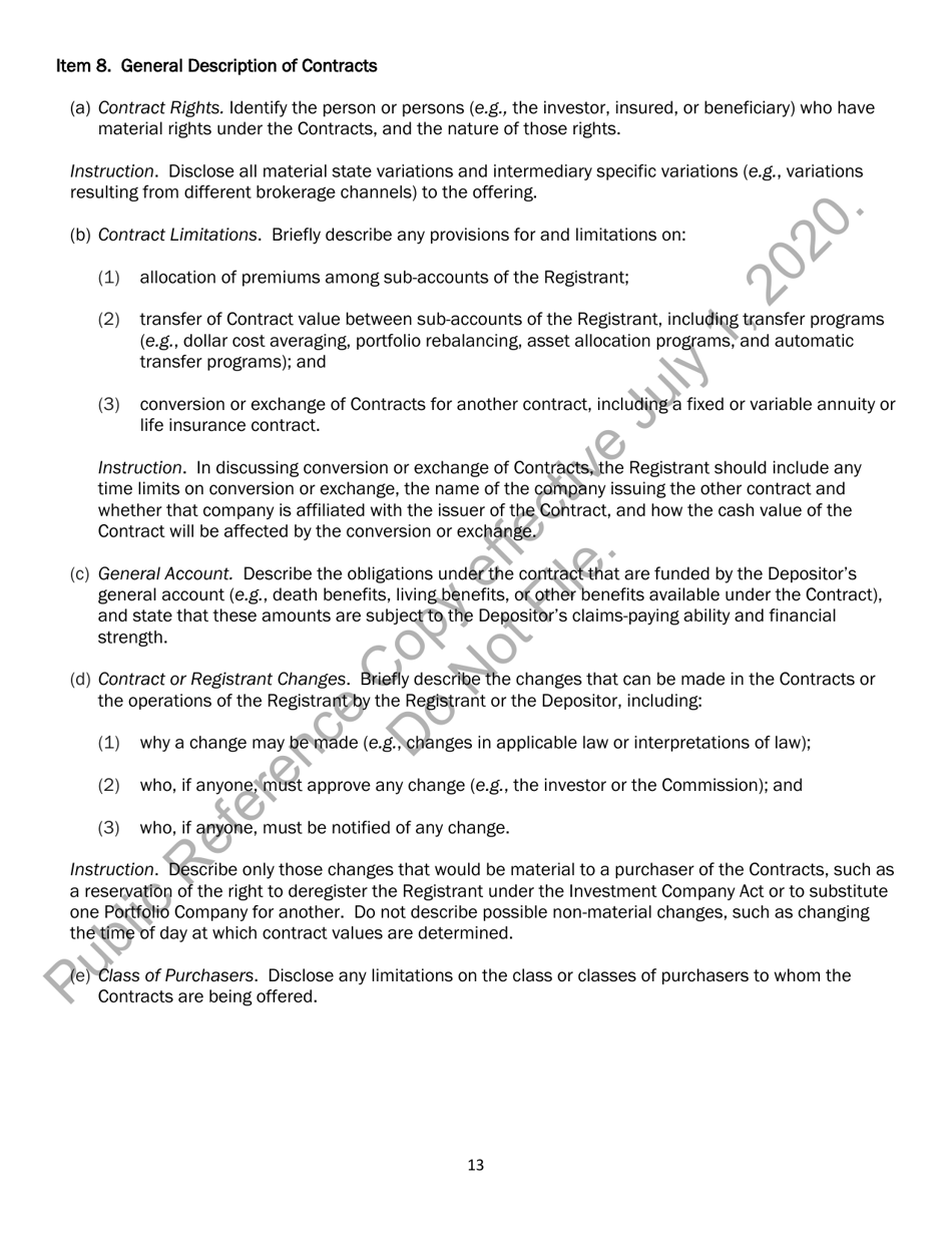 Form N-6 (SEC Form 2567) Registration Statement for Separate Accounts Organized as Unit Investment Trusts That Offer Variable Life Insurance Policies, Page 24