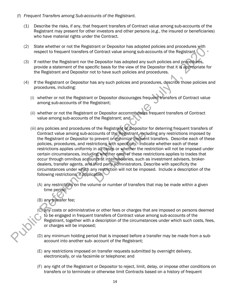 Form N-6 (SEC Form 2567) Registration Statement for Separate Accounts Organized as Unit Investment Trusts That Offer Variable Life Insurance Policies, Page 25