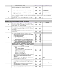 Sbdc Project Officer Proposal Review Checklist, Page 2