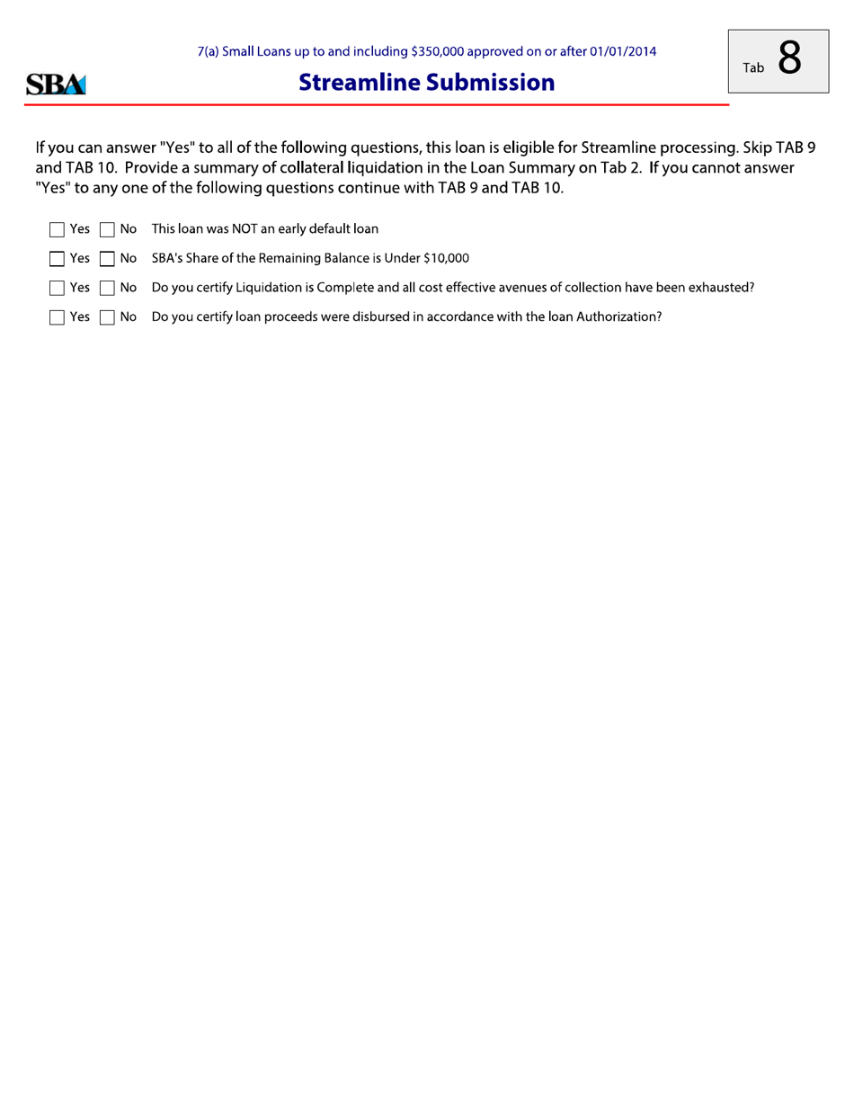 Guaranty Purchase Package Tabs, Page 17