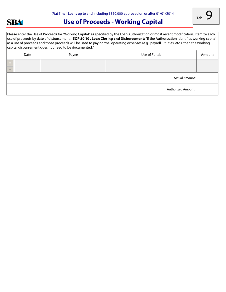 Guaranty Purchase Package Tabs, Page 20