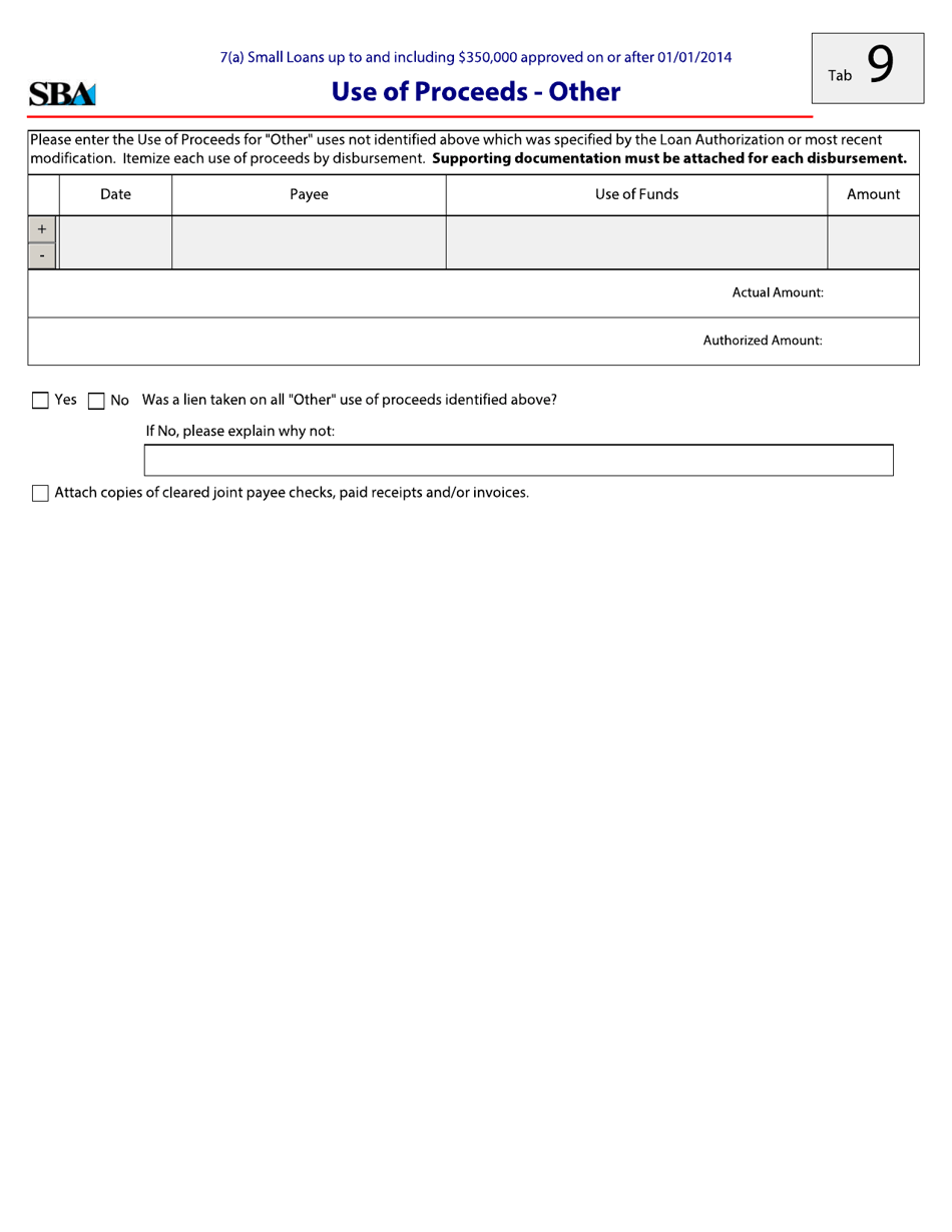 Guaranty Purchase Package Tabs, Page 25