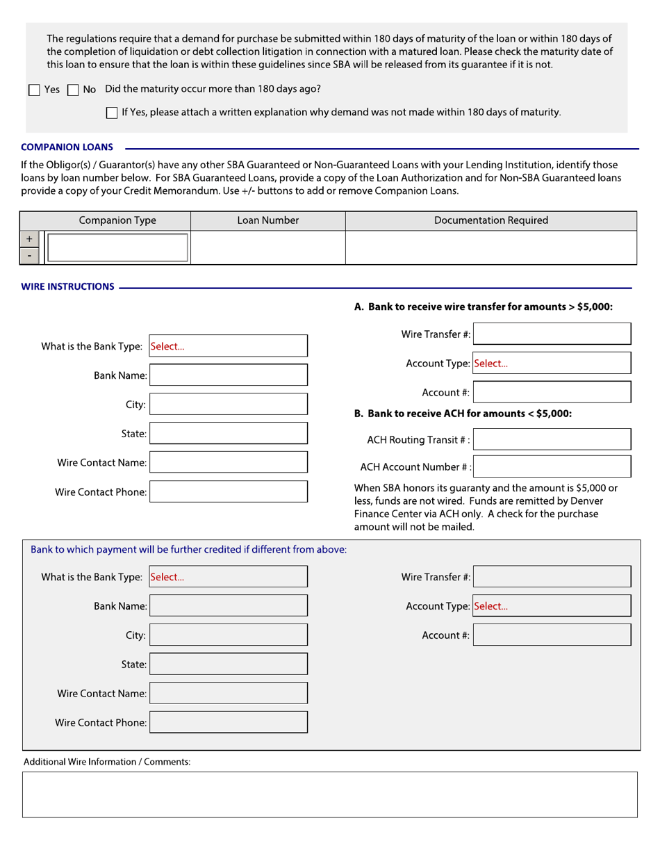 Guaranty Purchase Package Tabs, Page 3