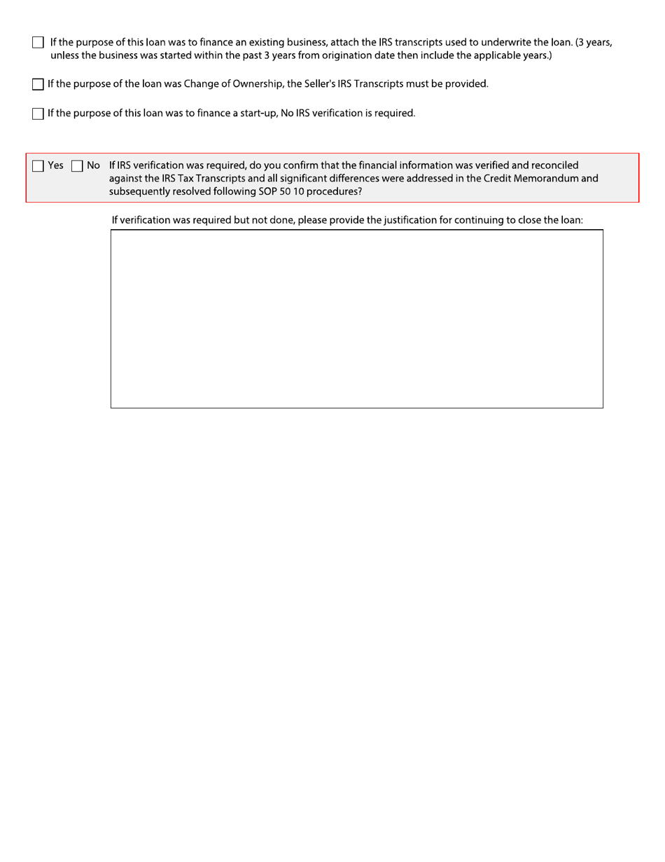 Guaranty Purchase Package Tabs, Page 9