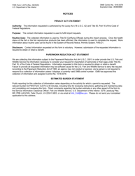 FWS Form 3-2274 U.S. Title 50 Certification Form, Page 3
