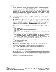 Form PG-405 Order Appointing Partial Guardian - Alaska, Page 2