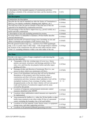 Construction General Permit Stormwater Pollution Prevention Plan (Swppp) Checklist - Arizona, Page 2
