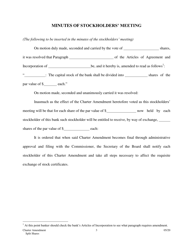 Charter Amendment - Split Shares - Arkansas, Page 3