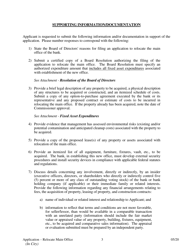 Application to Relocate Main Office (In City) - Arkansas, Page 3
