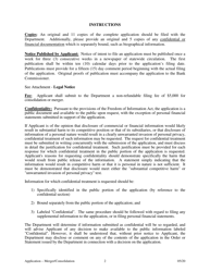 Application for Merger or Consolidation - Arkansas, Page 2