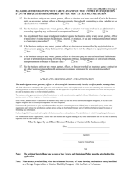 Form AID-LI-MGA40 &quot;Managing General Agent Insurance License Application (Corporation, LLC, LLP , and Partnership)&quot; - Arkansas, Page 2