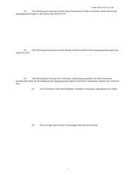 Form AID-LI-MGA45 Managing General Agent&#039;s Contract - Arkansas, Page 5