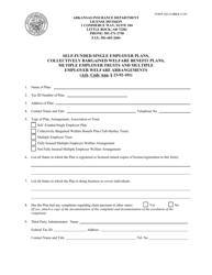 Form AID-LI-SELF Self-funded Single Employer Plans, Collectively Bargained Welfare Benefit Plans, Mutiple Employer Trusts and Multiple Employer Welfare Arrangements - Arkansas, Page 2