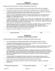 Form CALHR781 Dependent Eligibility Verification Checklist - California, Page 4