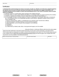 Form JD-ES-348 Victim Assistance Programs Determination of Suitability to Interact With Minors in Voca-Funded Projects - Connecticut, Page 2