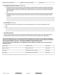 Form JD-FM-284 Custody Agreement and Parenting Plan - Connecticut, Page 7