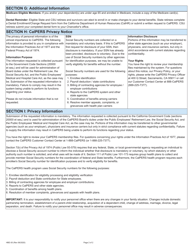 Form HBD-30 &quot;Health Benefits Plan Enrollment for Retirees and Survivors&quot; - California, Page 2
