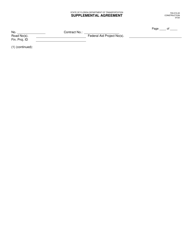 Form 700-010-45 Supplemental Agreement - Florida, Page 2