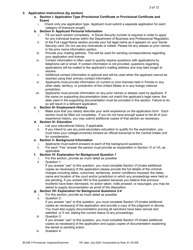 Form DBPR BCAIB3 Application for Provisional Certificate - Inspectors and Plans Examiners - Florida, Page 3