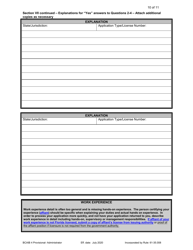 Form DBPR BCAIB4 Application for Provisional Certificate - Building Code Administrator - Florida, Page 10