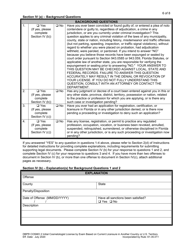 Form DBPR COSMO2 Application for Initial License by Exam Based on Current Licensure in Another Country or U.S. Territory - Florida, Page 6
