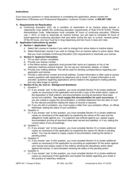 Form DBPR VM11 Change of Status Application - Florida, Page 6