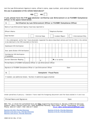 Form HSMV80122 Suspected or Reported Title and/or Registration Fraud - Florida, Page 2