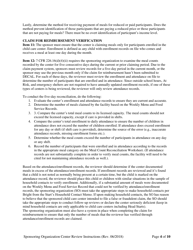 Instructions for Child Care Center Monitoring Form (Administrative and Center Sponsor Use Only) - Georgia (United States), Page 4