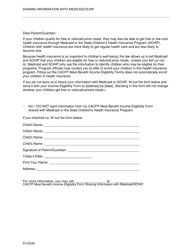 CACFP Meal Benefit Income Eligibility Statement - Georgia (United States), Page 9