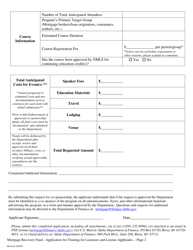Mortgage Recovery Fund Application - Idaho, Page 5