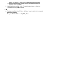 Special Education Reevaluation Consideration - Idaho, Page 2