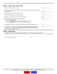 Form RMFT-144-X (971) Amended Alternative Fuels Return - Illinois, Page 2