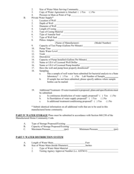 Application for Manufactured Home Community - Illinois, Page 3
