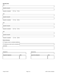 Form AER1015 Materials Documentation Review Worksheet - Illinois, Page 3