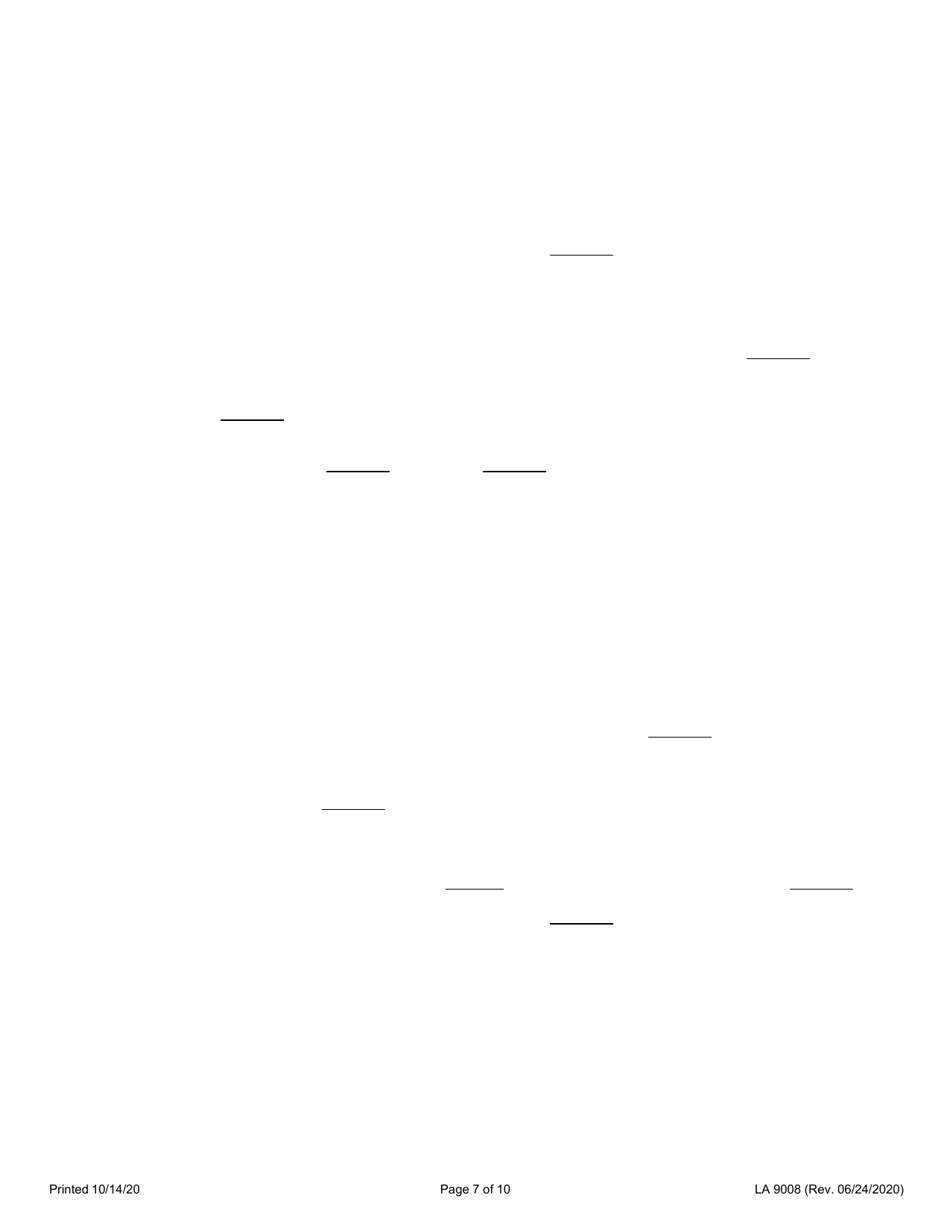 Form LA9008 Request for Approval of Directional Sign, Official Sign, or Official Notice - Illinois, Page 7