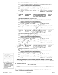Formulario EXJ-R3203.1 Solicitud Para Erradicar Expedientes De Menores - Illinois (Spanish), Page 2