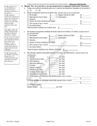 Form WA-P603.4 Solicitud De Exencion De Cuotas De La Corte - Illinois, Page 2