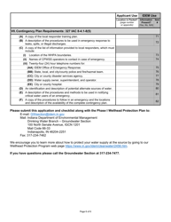 State Form 54189 Indiana Wellhead Protection Phase I Application - Indiana, Page 6