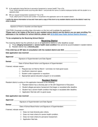 Open Enrollment Application - Iowa, Page 2