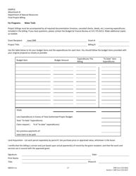 DNR Form 542-0626 (542-0327) Section I Water Trails Program Cost-Share Application - Iowa, Page 17