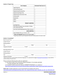 DNR Form 542-0617 Intended Use Plan (Iup) Application Form - Iowa, Page 3