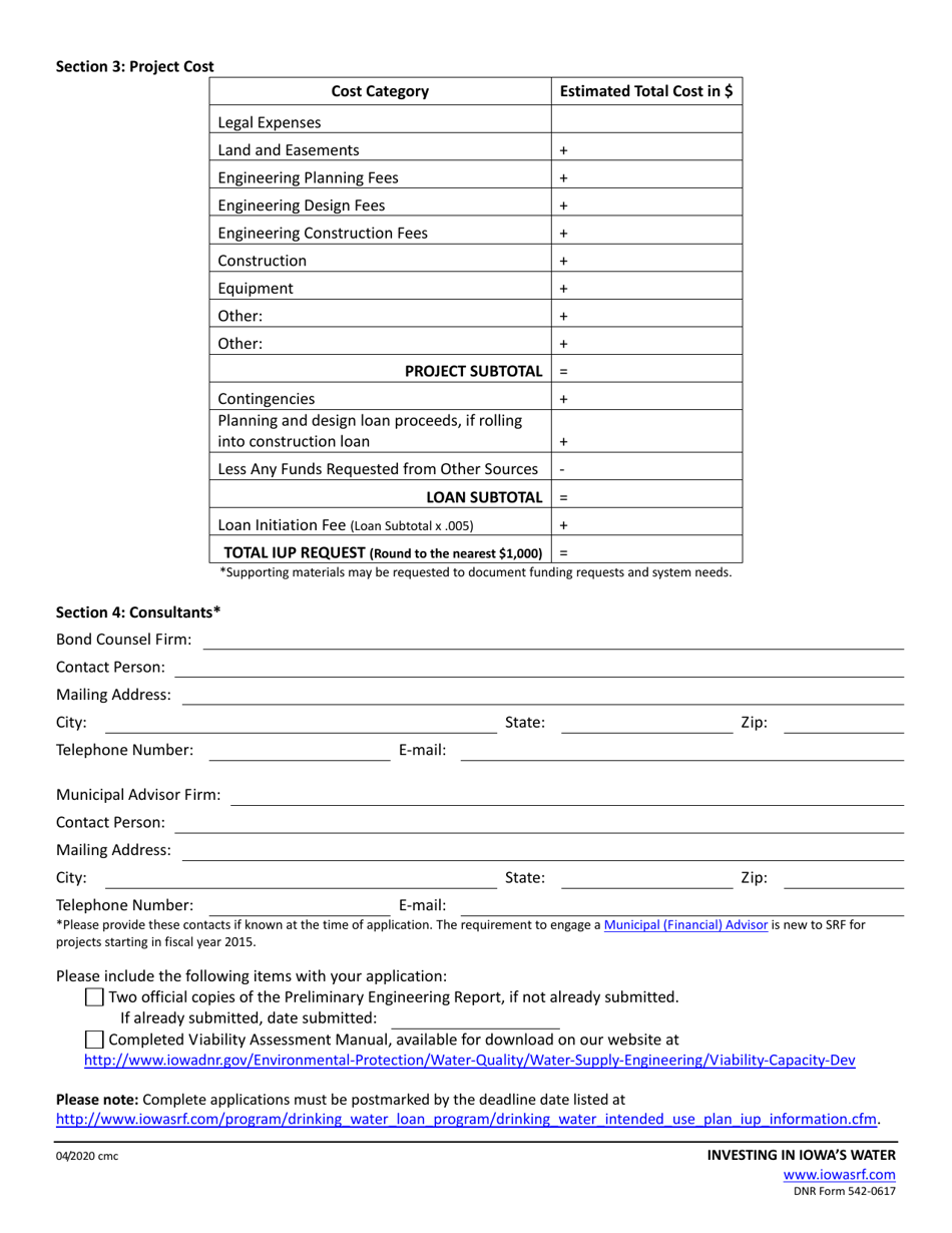 DNR Form 542-0617 - Fill Out, Sign Online And Download Fillable PDF ...