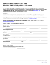 DNR Form 542-1320 Exhibit 8 Clean Water State Revolving Fund Intended Use Plan (Iup) Application - Iowa, Page 4