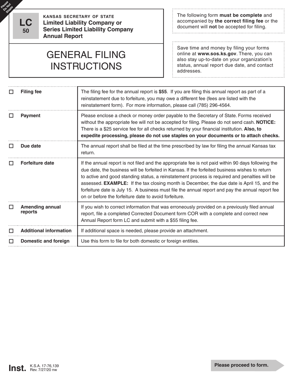 Form LC50 Download Fillable PDF or Fill Online Limited ...